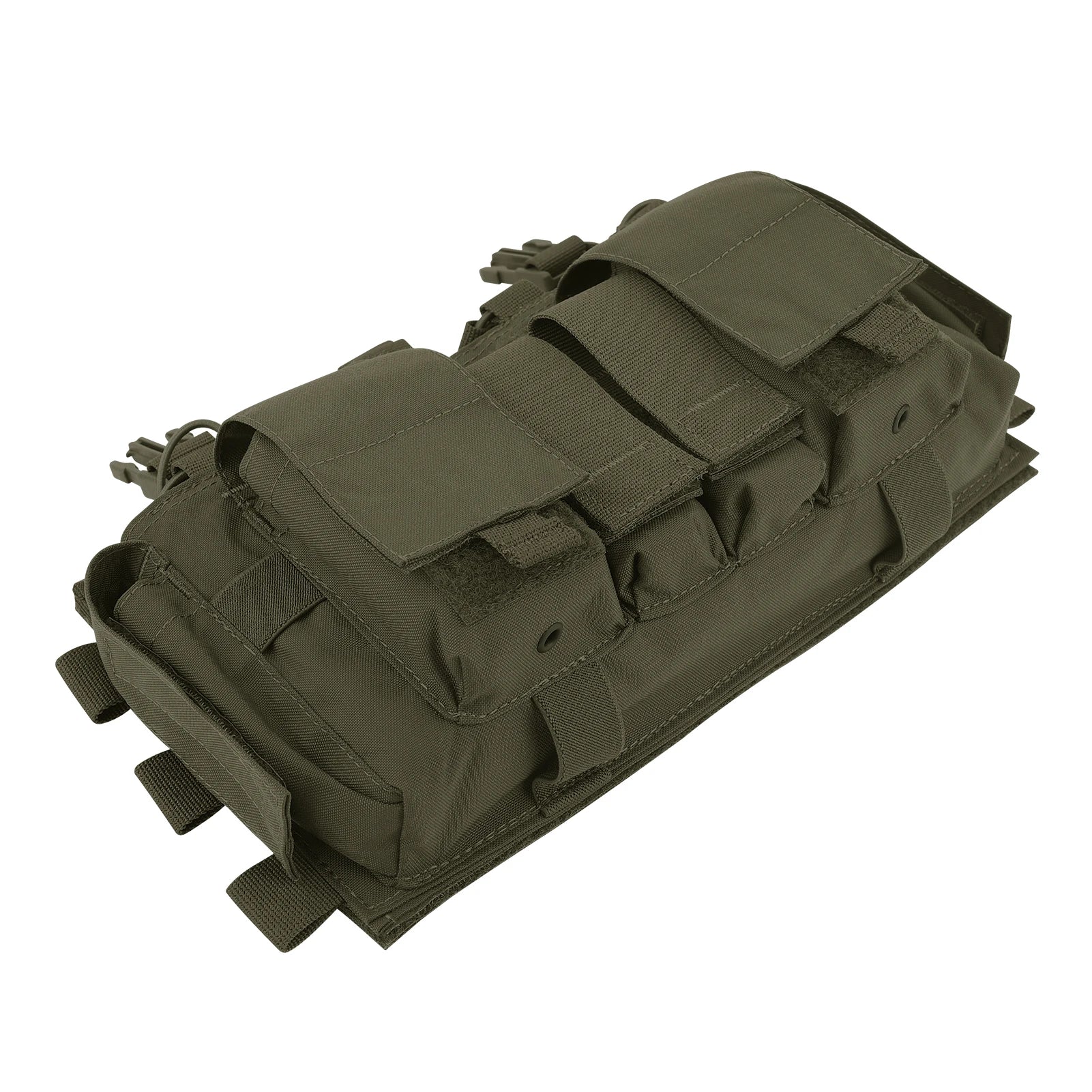 KRYDEX Tactical 5.56 & 9mm Magazine Pouch MF IV Placard For Outdoor Hunting Chest Rig SCARAB Plate Carrier Vest