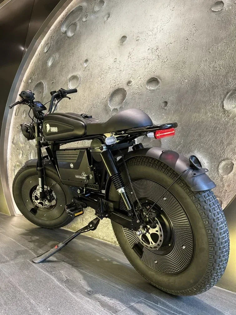 Ebik Black Warrior 3000W Motorbikes 60V 45AH Ebike Adult Road Electric Bicycle 20 inch Off-road Fat Tyre Electric Bike 2000w