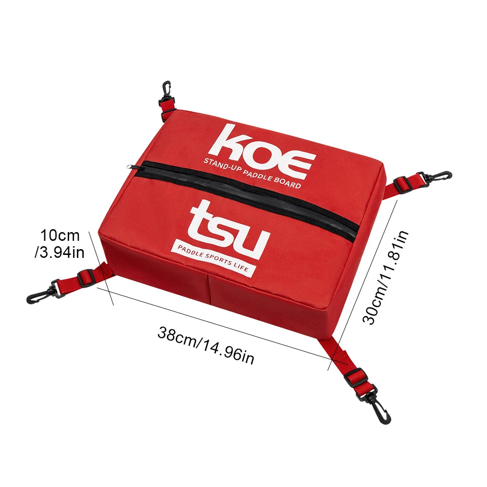 Paddle Board Storage Bag 600D Oxford Cloth Sealed Zipper Food Storage Bag Large Capacity SUP Board Cooler Bag Kayak Accessories