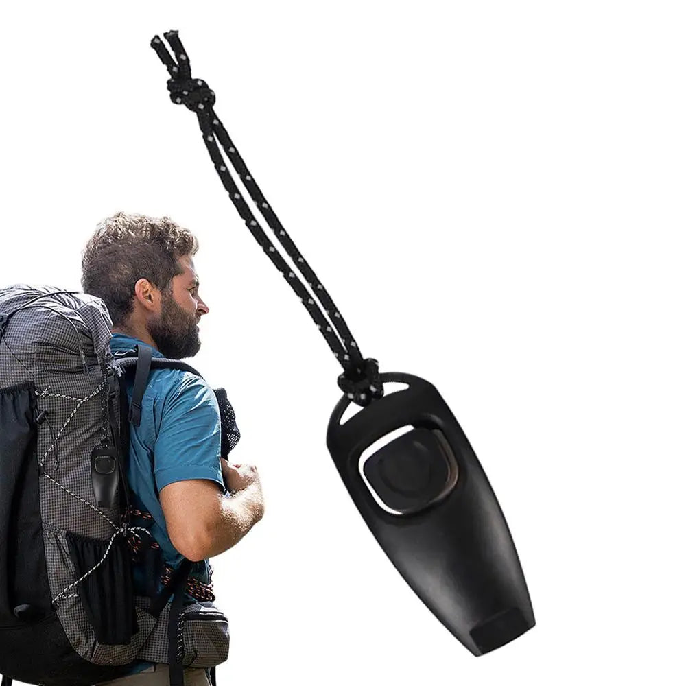 High Decibel Whistle Lightweight Survival Loud Defense Whistle Waterproof Sports Supplies Outdoor Sports Accessories Equipment