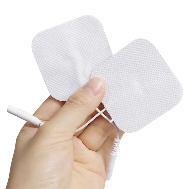 5x5cm Self Adhesives Electrostimulation Patches Tens Electrode Pads for EMS Muscle Stimulator Electric Massage Pulse Device