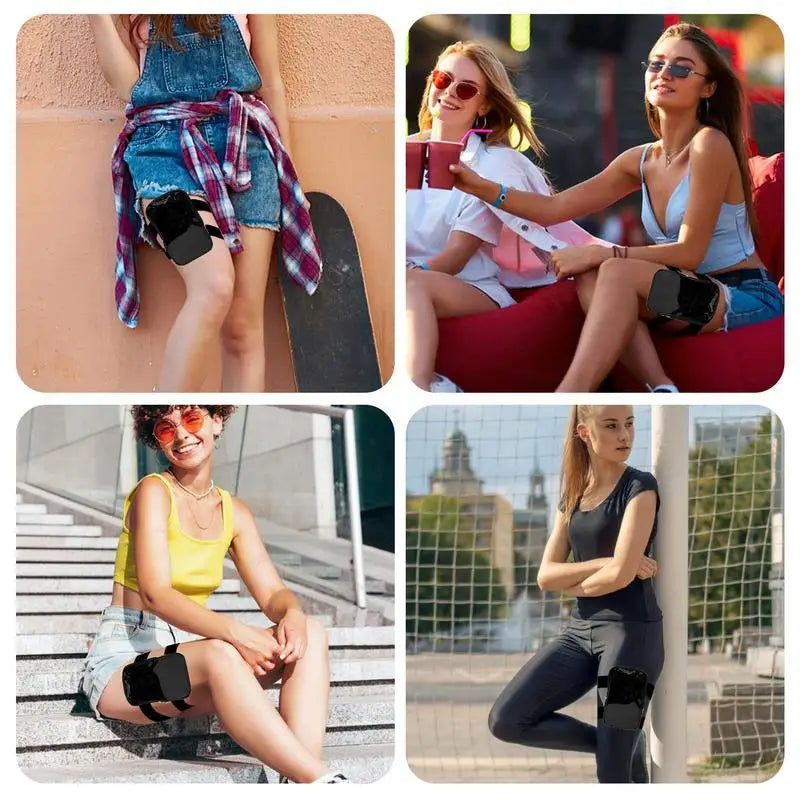 Carnival Leg Harness Bag Adjustable Strap Leg Harness Bag Adjustable Strap Leg Harness Bag Stylish Women Thigh Harness Leg Bag