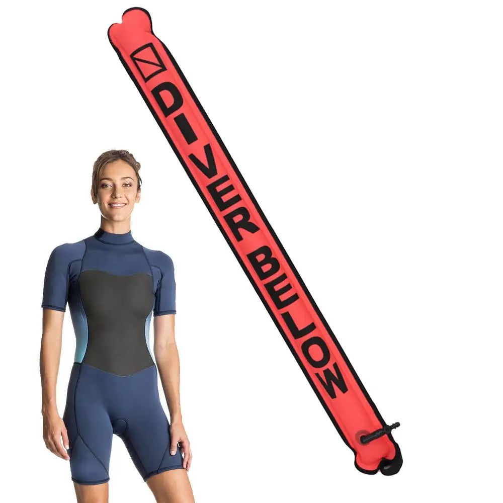 Scuba Dive Buoy Dive Buoy Diving Accessories Safety Gear Sealing TPU Coating Reflective Diving Signal Marker For Diving Swimming