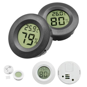 -50~ +70°C Mini LCD Digital Thermometer Hygrometer Fridge Freezer Tester Temperature Tester Sensor Humidity Meter Detector 1PC