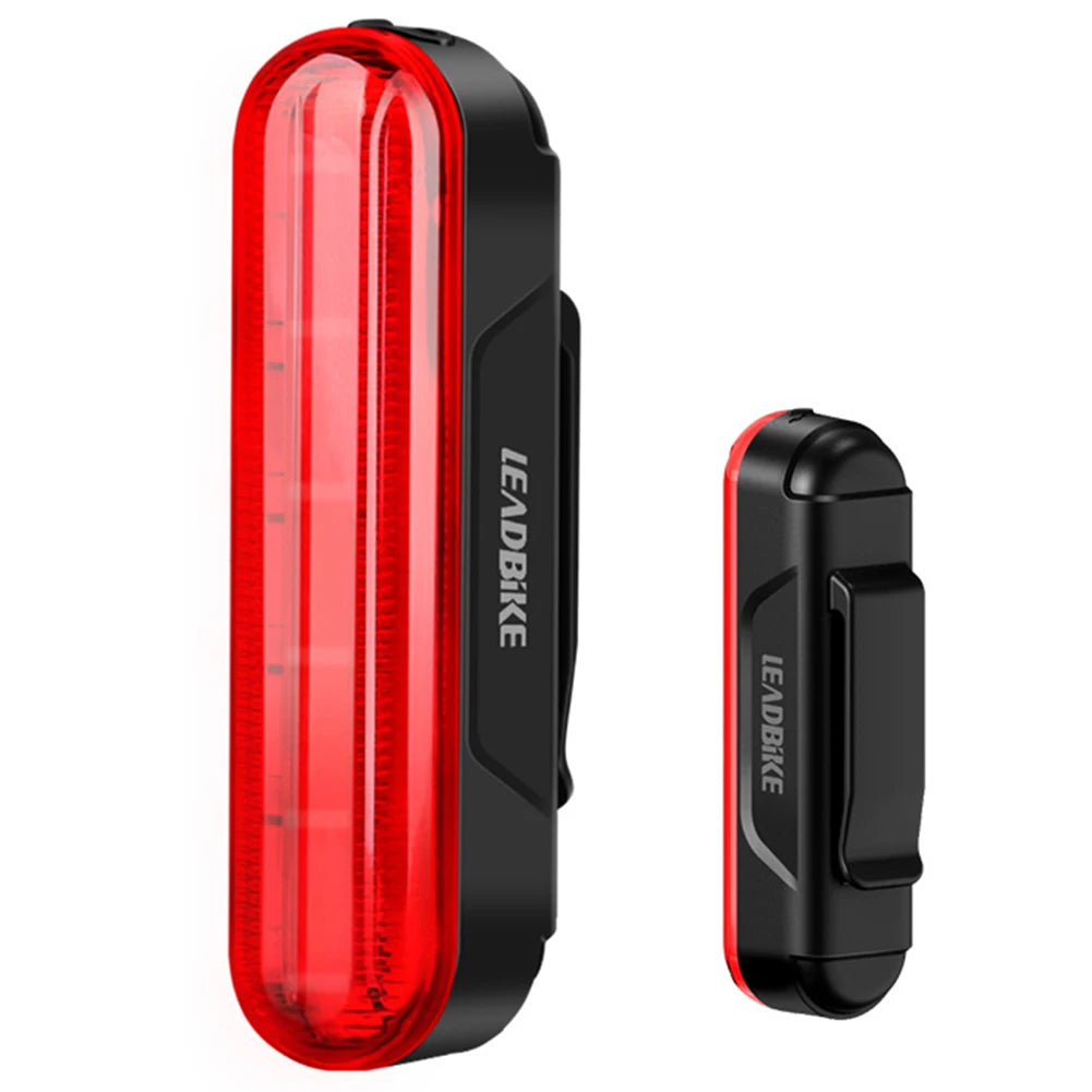 High Brightness Bike Rear Lamp USB Charging Bike Rear Night Light Brake Sensing Cycling Safety Warning Light for Bike Seat Post