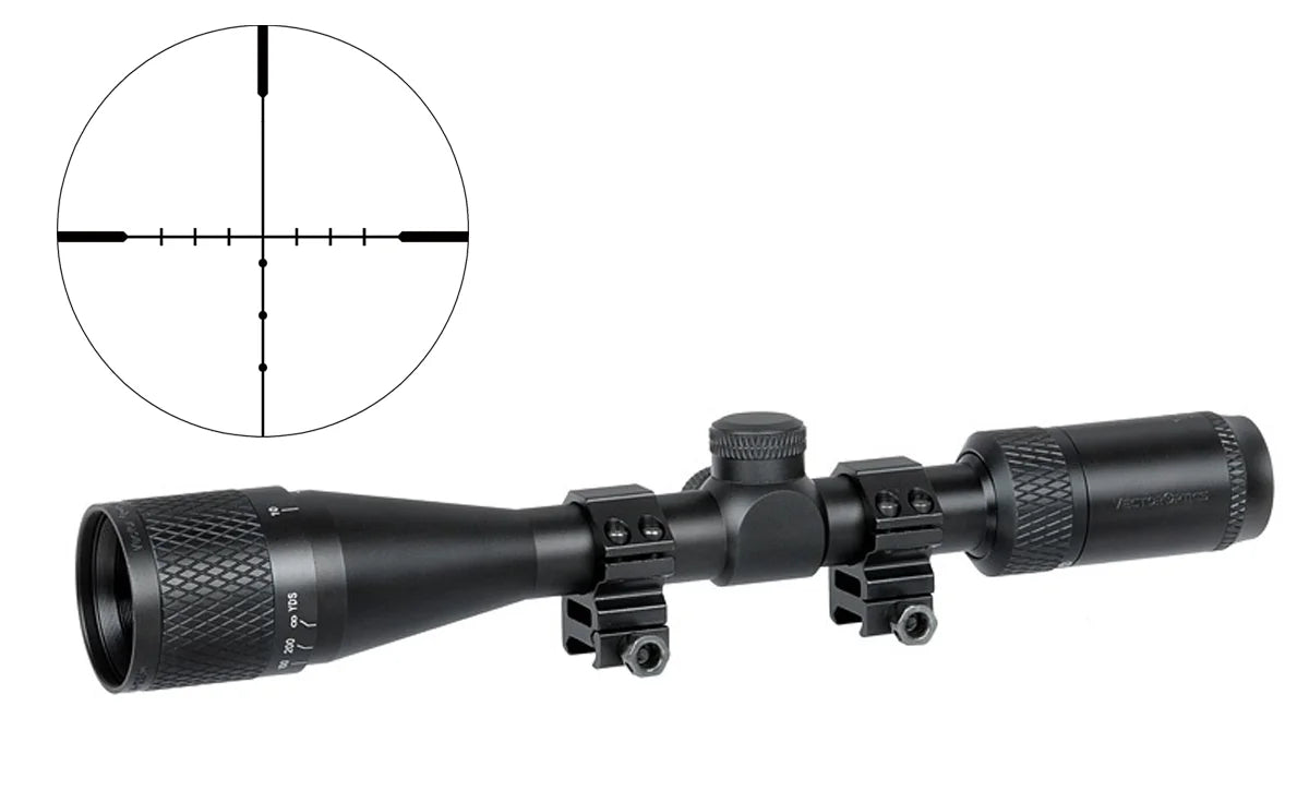 Vector Optics Matiz 1 inch SFP Riflescope 3x Zoom Factor With Edge-to-Edge Image&Wide Filed of View Fit Varmint Hunting Airgun