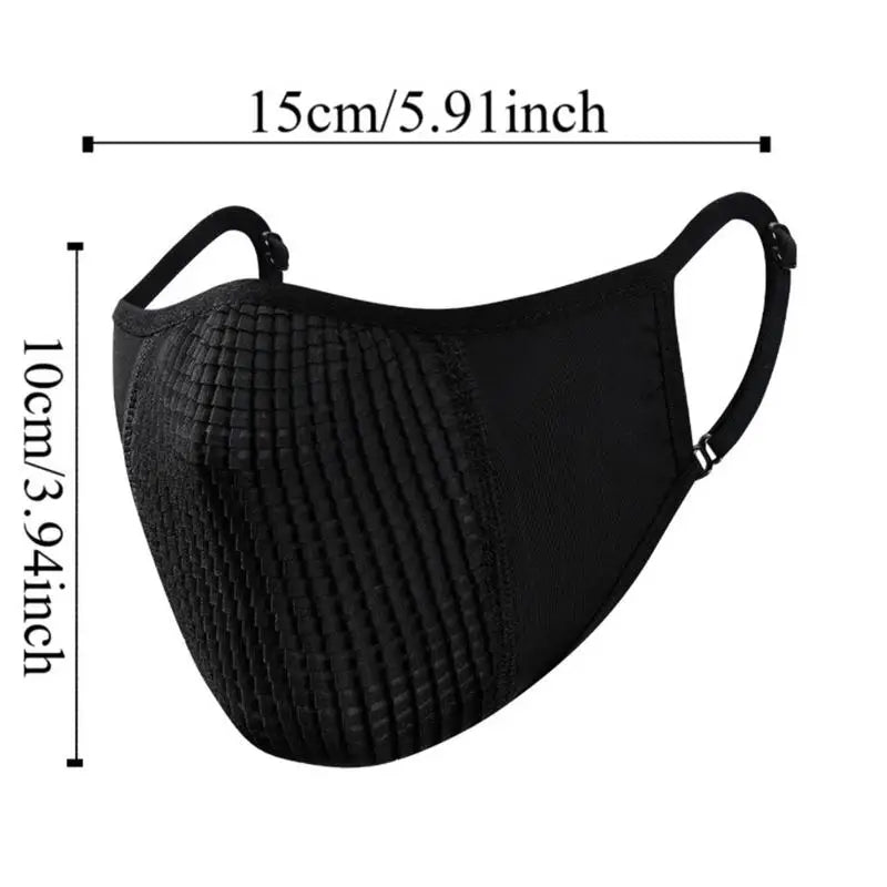 Outdoor Face Shield Sun Sunscreen Face Cover Breathable Shield Motorcycle Masque Adjustable Riding Exercise Masque Covering