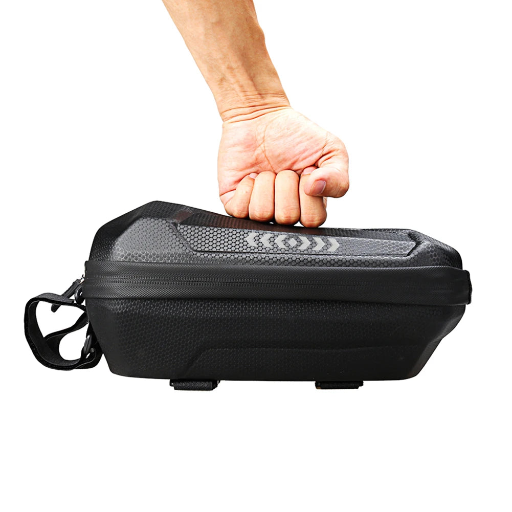 Electric Scooter Front Bag EVA Waterproof Electric Vehicle Bag Scooter Hard Shell Front Hanging Storage Pouch Scooter Accessory