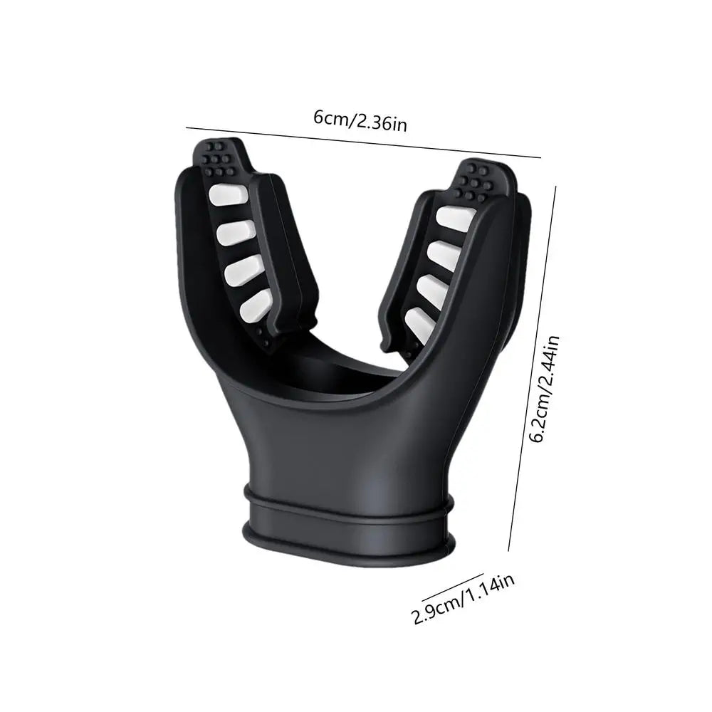 Silicone Snorkel Mouthpiece Comfortable Snorkel Mouthpiece Scuba Accessories Practical Snorkeling Accessorie Replacement