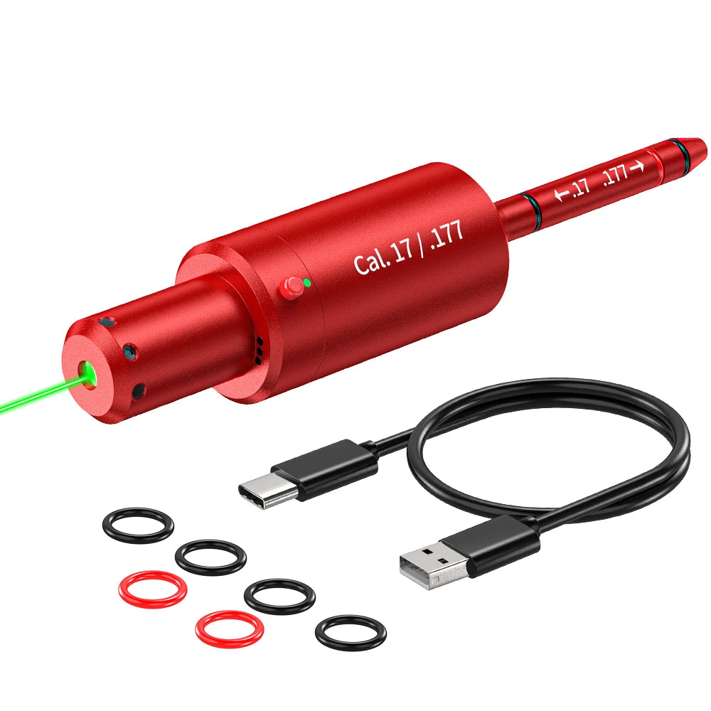 CAL.17 177 multifunctional magnetic red green light trainer, dual-purpose for training and calibration