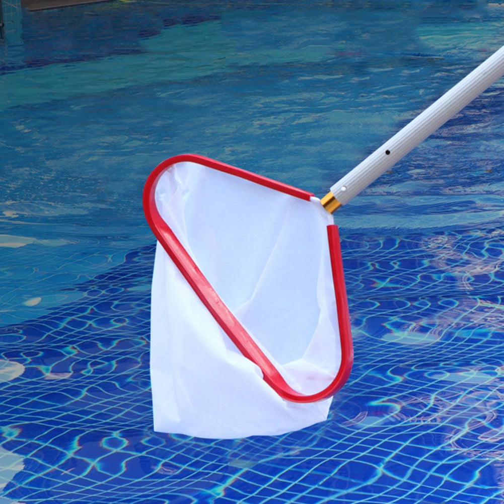 Pool Landing Net Pool Skimmer Net with Aluminium Handle Fine Mesh Pool Net Pool Leaf Skimmer Net for Cleaning Swimming Pool