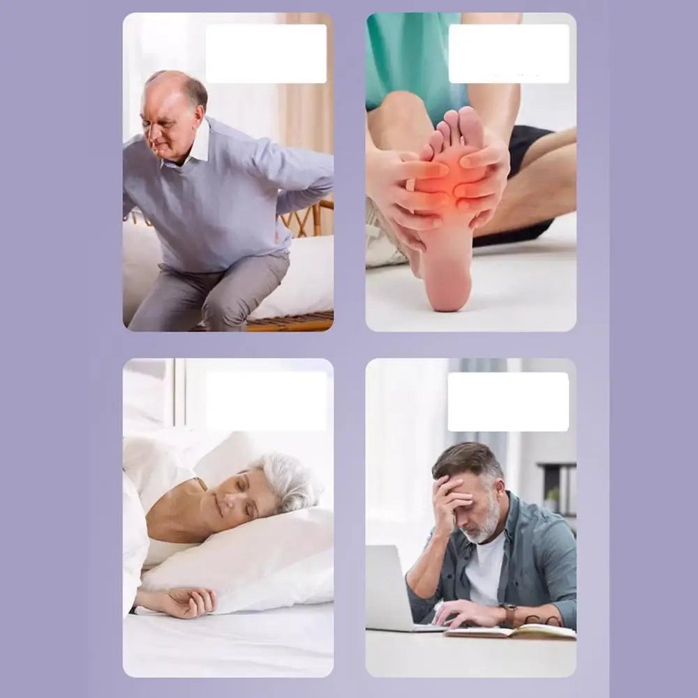 Pressure Point Foot Mat Relaxing Feet Pressure Point Pad Foldable Particle Foot Massager Mat Foot Pressure Point Pad Mat For