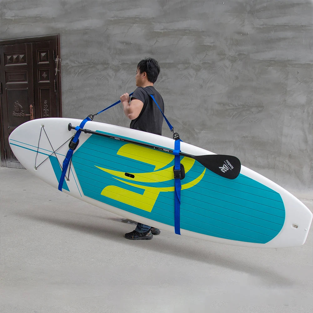 Adjustable Surfing Surfboard Strap Shoulder Carry Sling Stand Up Paddleboard Strap Sups Board Carrier for Surfboards Longboards