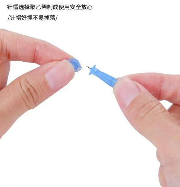 100pcs Disposable Blood taking Needles 28G Blood Collection Lancet Painless Lancing Device for Diabetes Accessory