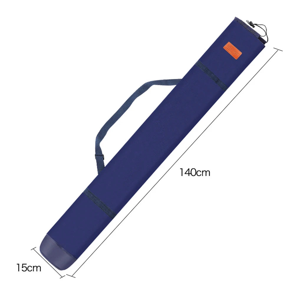 Folding Portable Fishing Gear Storage Bag Large Capacity Fishing Umbrella Bag Thickening Canvas Rod Bag Fishing Gear Accessories