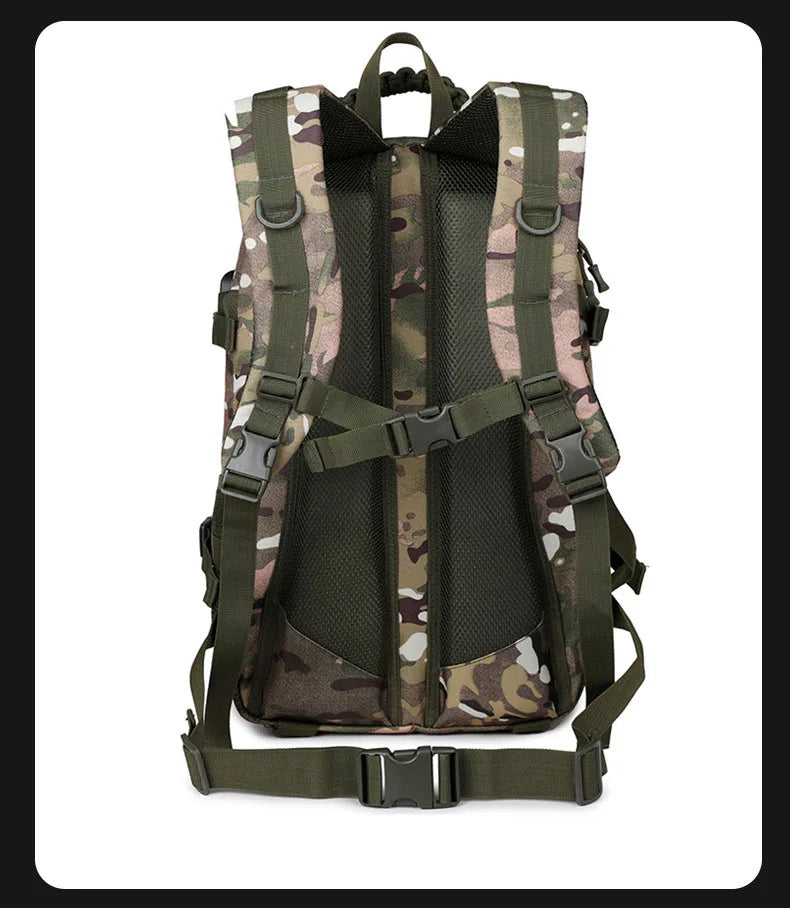 Oulylan Outdoor Traveling Waterproof Trekking Fishing Hunting Climbing Bag Male Camo Backpack Camping Men  Rucksack