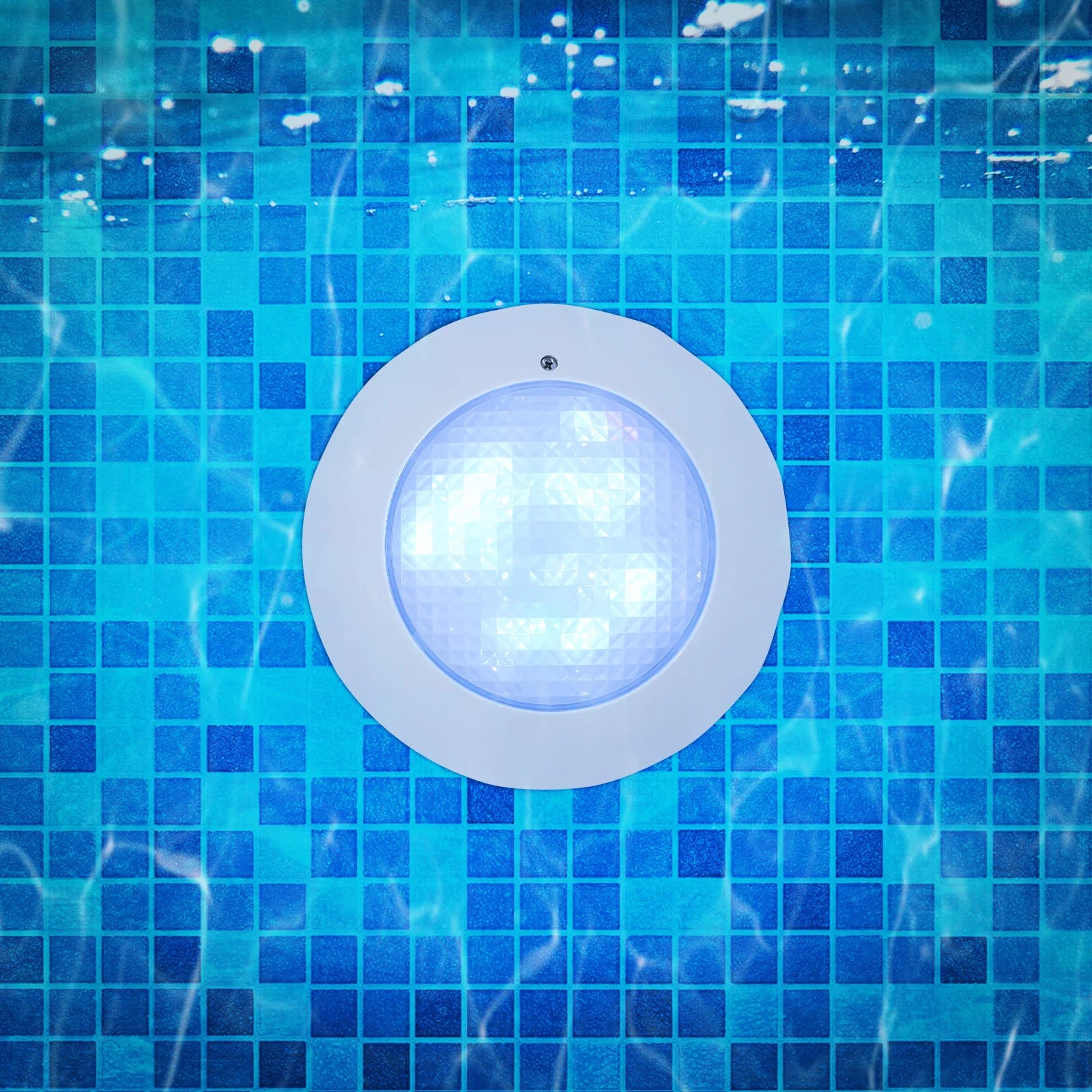Durable RGB Pool Lights with 2835 Light Beads, 45W LED, 3000LM Brightness, Long-lasting, Compact, Ideal for Home Pool and