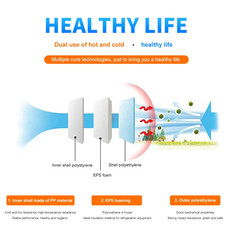 15/6L Cooler Box Portable Camping Refrigerator Incubator Large Capacity Car Ice Bucket Heat Preservation Camping BBQ Equipment