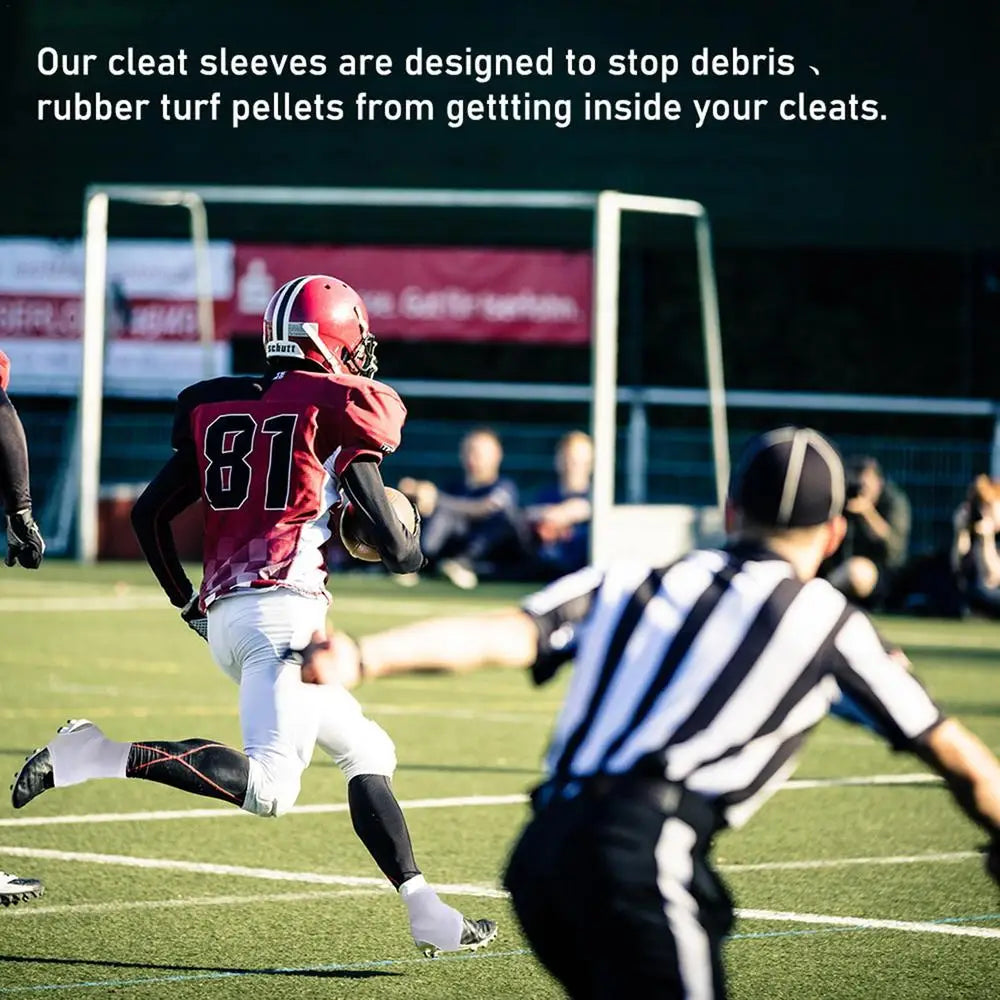 Youth Cleat Covers Football Spats Cleat Covers 1 Pair Boys Men Cleat Sleeves Cleat Spat for Field Hockey Soccer Girls Softball