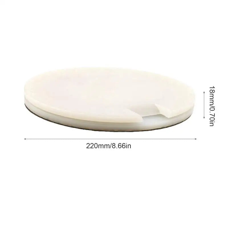 Rubber Cutting Table For Racket Stainless Steel Rubber Table Tennis Cutting Board Racket 360 Degree Rotatable cutting table