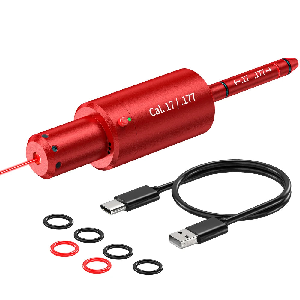 CAL.17 177 multifunctional magnetic red green light trainer, dual-purpose for training and calibration