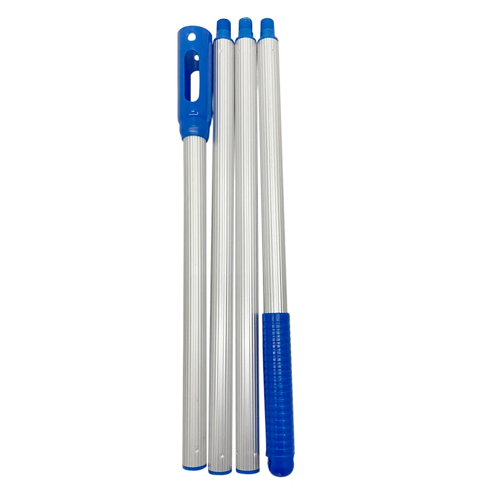 Fish Pond Skimmer Net Telescopic Swimming Pool Net Leaf Skimmer Detachable Lightweight Multifunctional Debris Tools Accessories