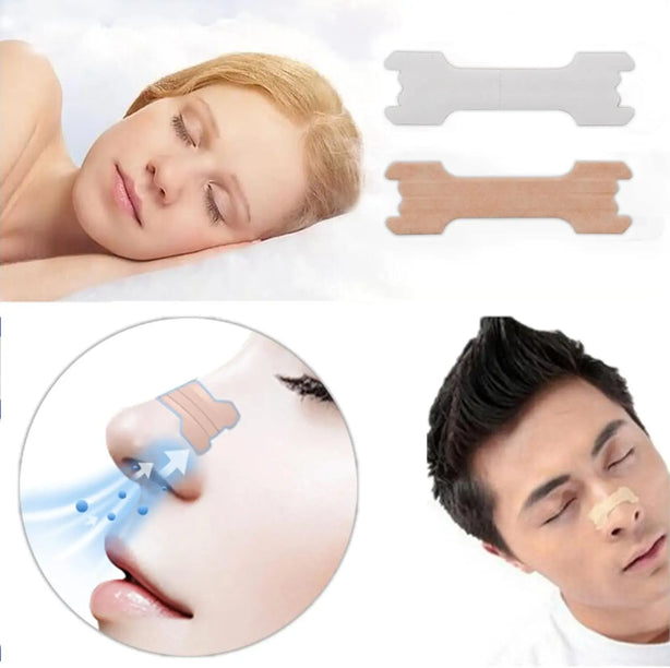 Breathe Nasal Strips to Reduce Snoring Improve Sleep Relieve Nasal Congestion Colds Allergies Easier Breath Open Nasal Passages