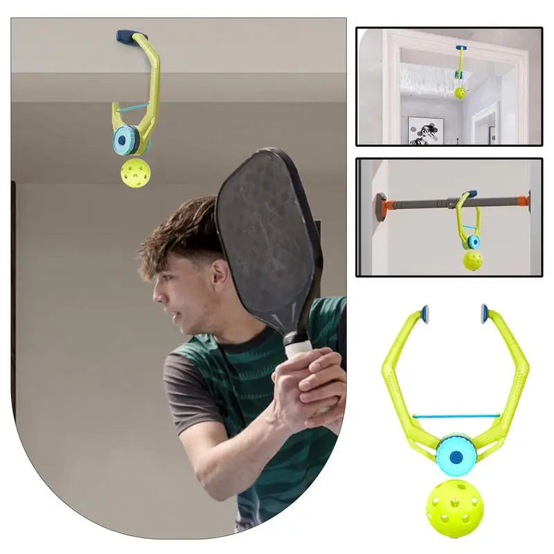 Door Ping Pong Game Over The Door, Adjustable Doorway Game Pingpong Trainer Door Jam Pingpong Starter Kit For Door Frame Hanging