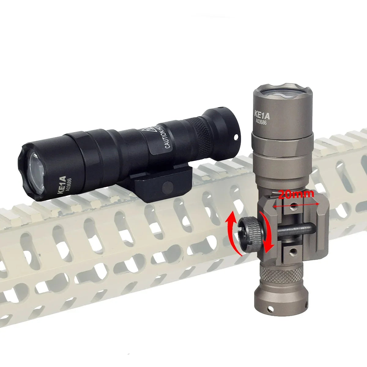 Tactical Surefire M300 M600 X300 Weapon Gun Light Remote Pressure Switch LED Flashlight Torch Airsoft AR15 Hunting Rifle Lantern