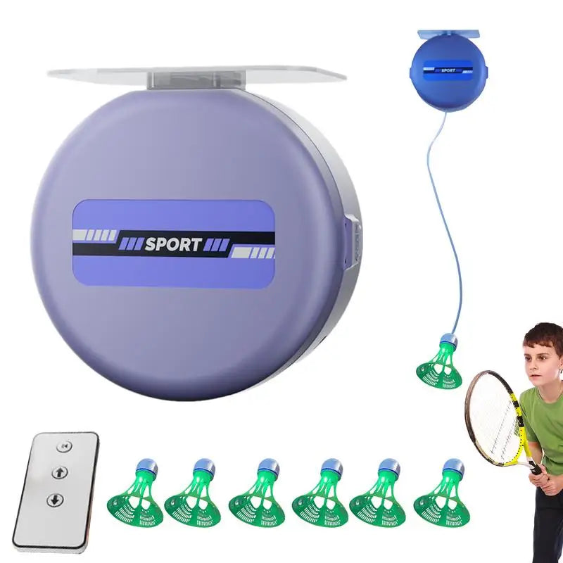 Portable Badminton Trainer Badminton Practice Self-study Training Rebound Badminton Tool Professional Shuttlecock Supplies