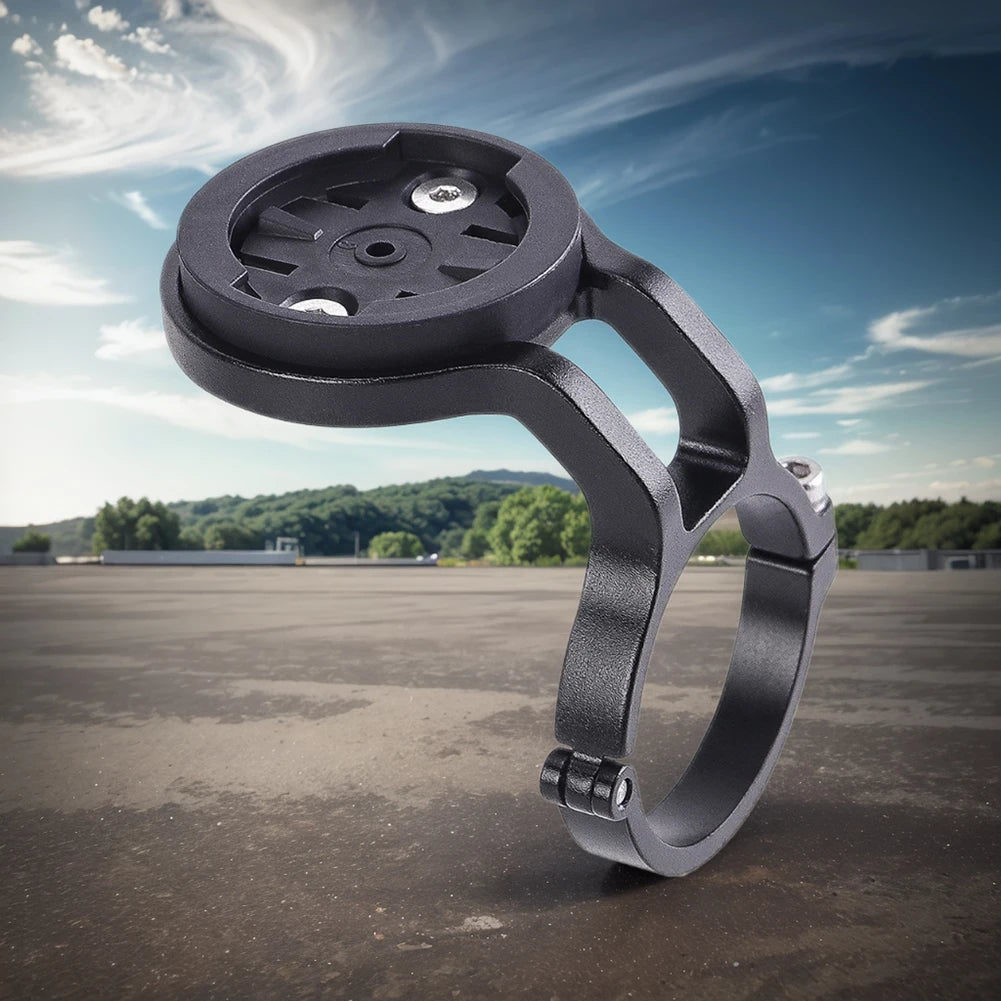 Lightweight Aluminum Bicycle Computer Mount for Handlebar Compatible with Garmin Wahoo Bryton XOSS