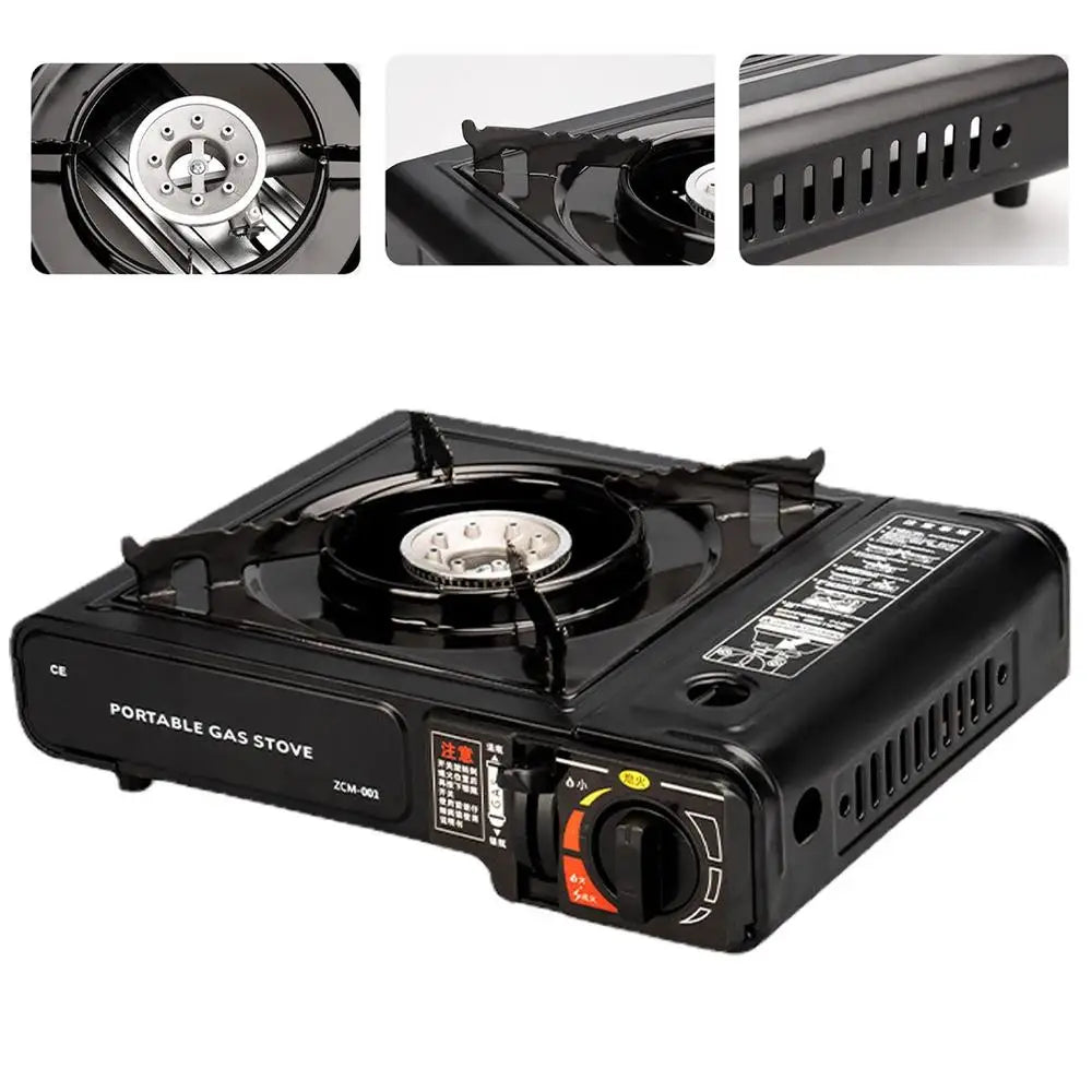 Camp Stove For Heat Small Cassette Stove Single Burner Portable Burner Cassettes Stove For Camping Picnics Hiking BBQ Outdoor