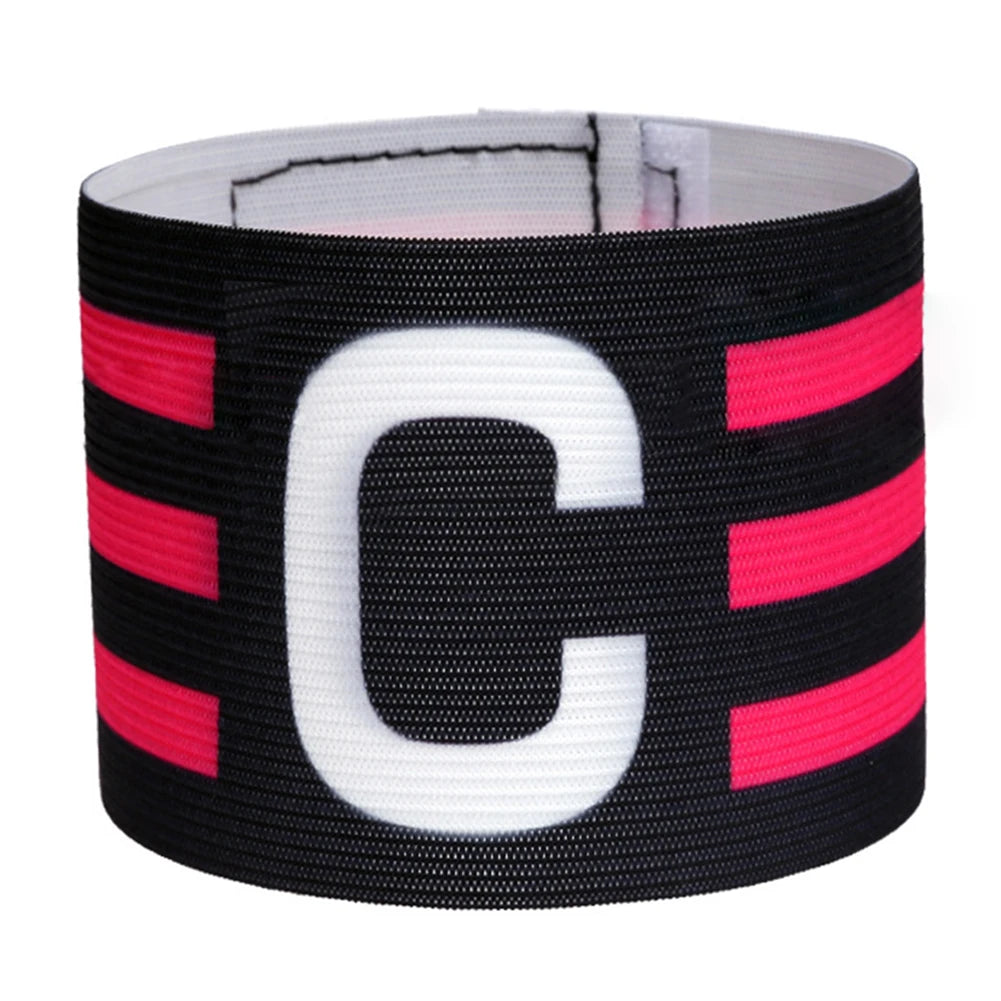 Football Captain Armband with Touch Fastener Leader Competition Armband Soccer Player Captain Group Armband for Football Captain