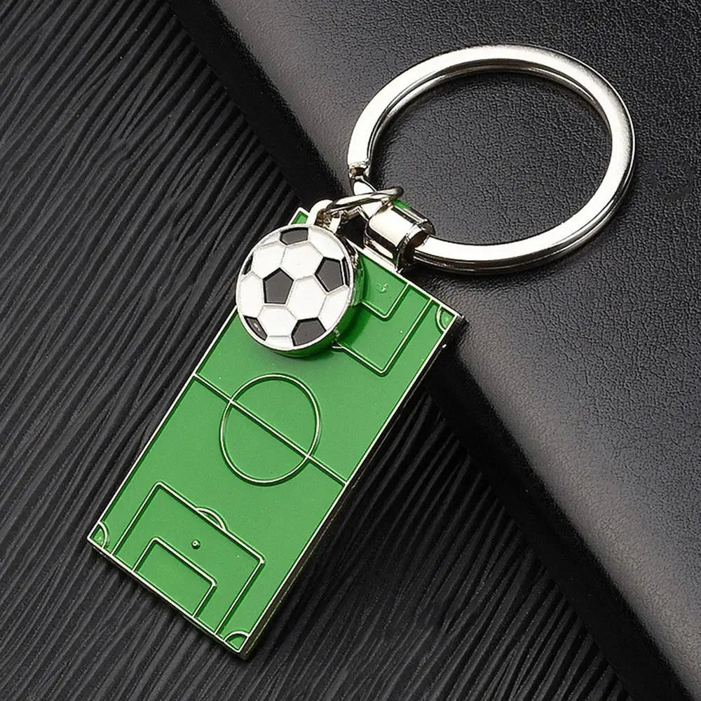 Soccer Ball Keychain Cute Soccer Ball Charm For Keychain 2022 Soccer Fan Gift Keychain For Men Teenagers Fathers For Car