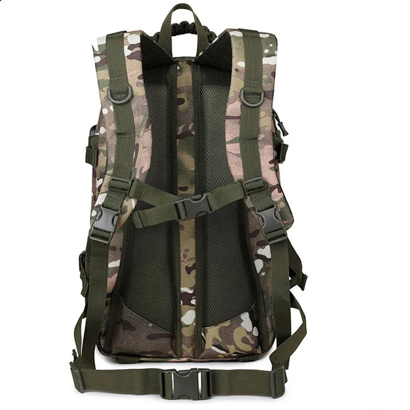 Oulylan Outdoor Traveling Waterproof Trekking Fishing Hunting Climbing Bag Male Camo Backpack Camping Men  Rucksack