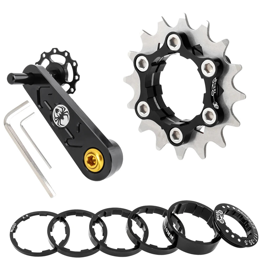MUQZI Bike Cassette Freewheel Kit Single Speed MTB Flywheel Sprocket Conversion