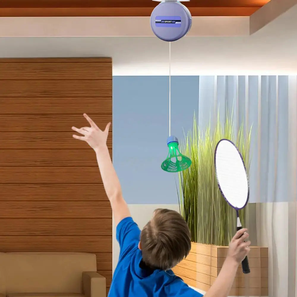 Portable Badminton Trainer Badminton Practice Self-study Training Rebound Badminton Tool Professional Shuttlecock Supplies