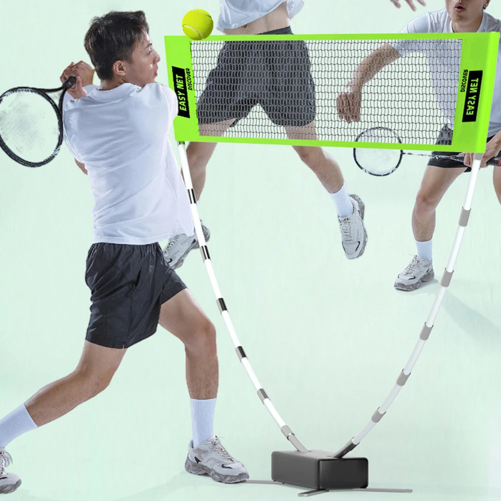 Professional Badminton Net Badminton Training Net Easy Setup Height Adjustable Volleyball Net for Court Backyard Beach