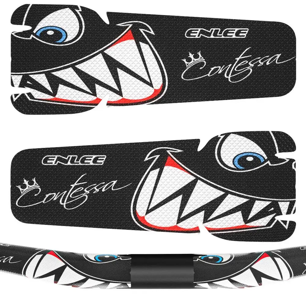 Bicycle Handlebar Protection Sticker Anti-scratch PVC Sticker MTB Mountain Bike Care Car Sticker Frame Protective Film