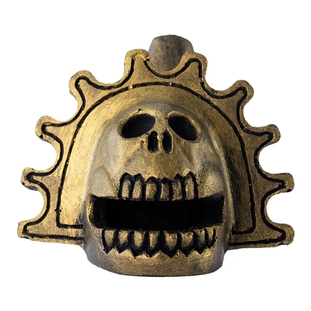 Mini Strange Sound Decompressions OcarinaAztec Death Whistle Fun Relieve Stress Unique Human Loud Screams Prank Tricky Artifact