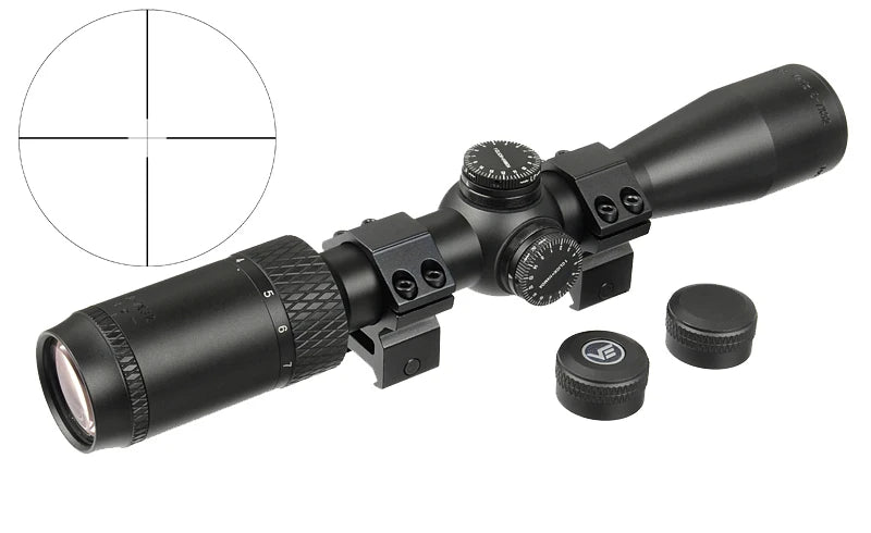 Vector Optics Matiz 1 inch SFP Riflescope 3x Zoom Factor With Edge-to-Edge Image&Wide Filed of View Fit Varmint Hunting Airgun