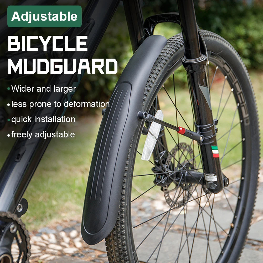 Bicycle Mudguard Adjustable Gravel Road Bike Mudguard Quick Release Bike Fender Bicycle Fenders Bicycle Protector Accessory