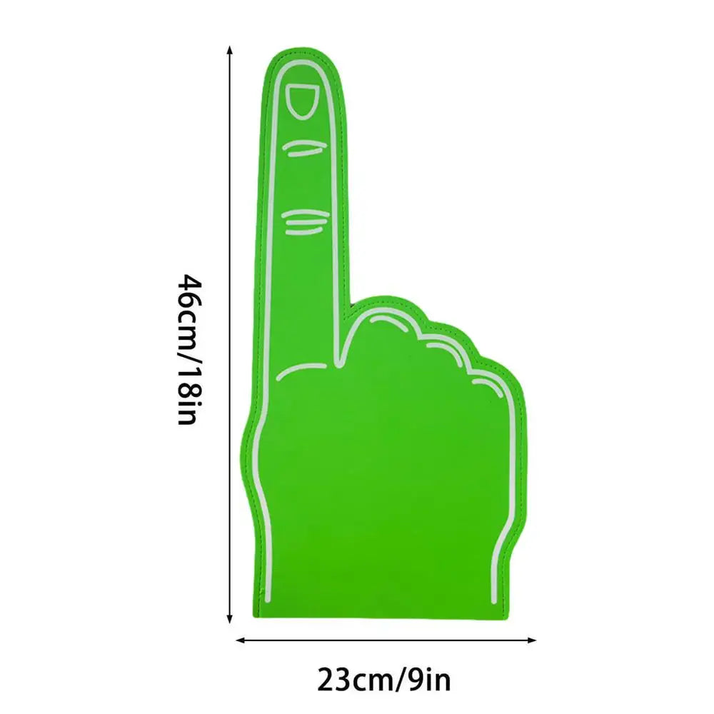 Foam Finger Universal Large Foam Hand Sports Cheerleading Props Sports Favors Cheering Palm Party Props Finger for Sports Events