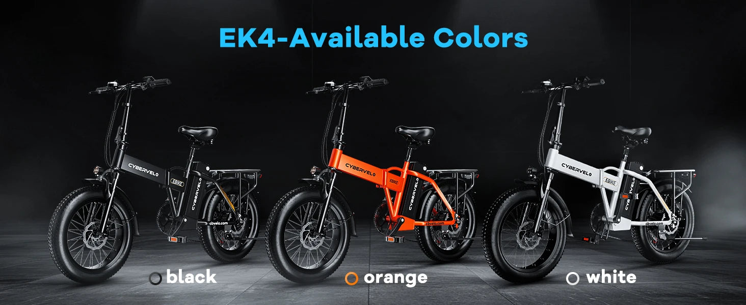 1000W Folding Electric Bike, 48V 20AH Large Removable Battery E Bike, 30+MPH, 80 Miles Max Range, 20