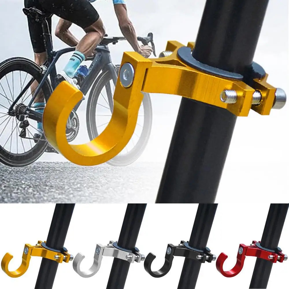 Motorcycle Handlebar Hook Front Storage Hooks For Electric Scooter Handlebar Elegant Hanger Easy Mount Cycling Organization Hook