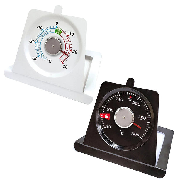 Mini Thermometers Oven Refrigerator Thermometer Large Dial Freezer Oven Thermometers  Home Kitchen Supply