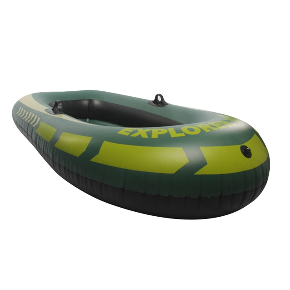 Inflatable Boat Kayak Canoe Fishing Boat With Double Valve For Parent-Child Interaction Family Swimming Pool Activities