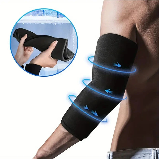 1pc Gel Ice Sleeve, Elbow Knee Ankle Ice Pack, Hand Ice Wrap, Gel Hot Cold Pack-Multipurpose And Reusable