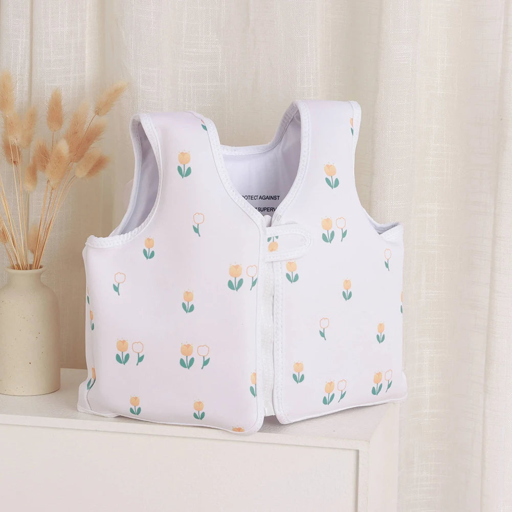 Cartoon Animal Kids Buoyancy Floating Vest Cute Three-dimensional Design Baby Swimwear Swim Gear Swimming Pool Accessories