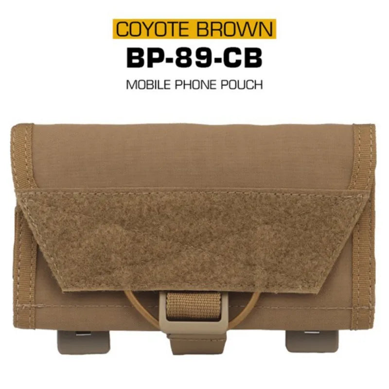 Tactical Molle Pouch Clip Bag Phone Case EDC Tool Bag Quick Release Design Outdoor Camping Hunting Accessories Pouch